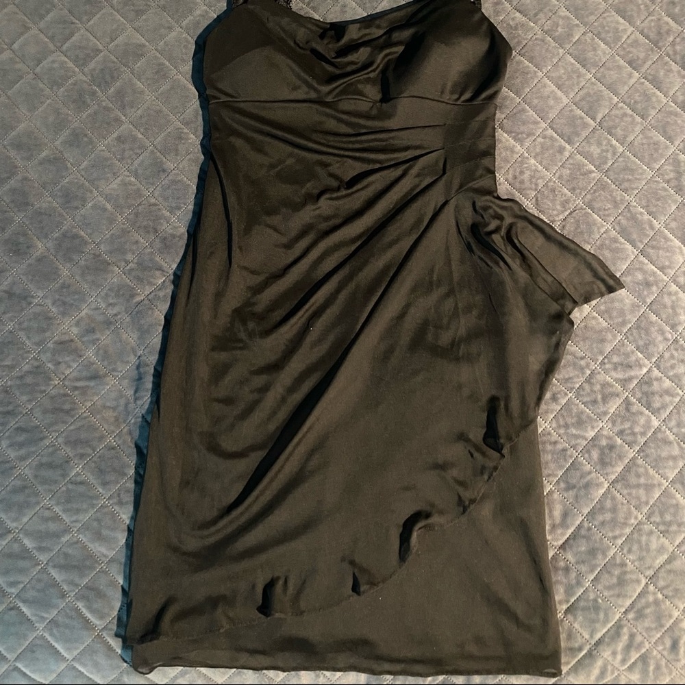 Little Black Dress with Lace